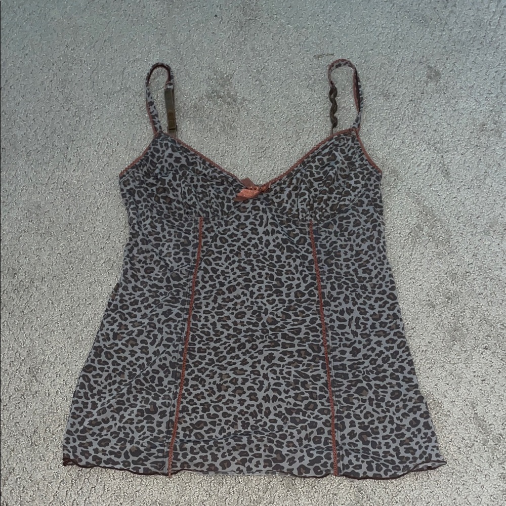 Leopard Print Women's Top